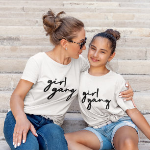 Girl Gang Stylish Modern Feminist Girl Power T-Shirt