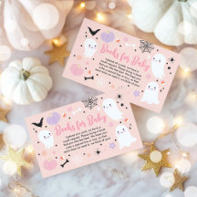 Girl Ghost Little Boo Halloween Baby Book Request