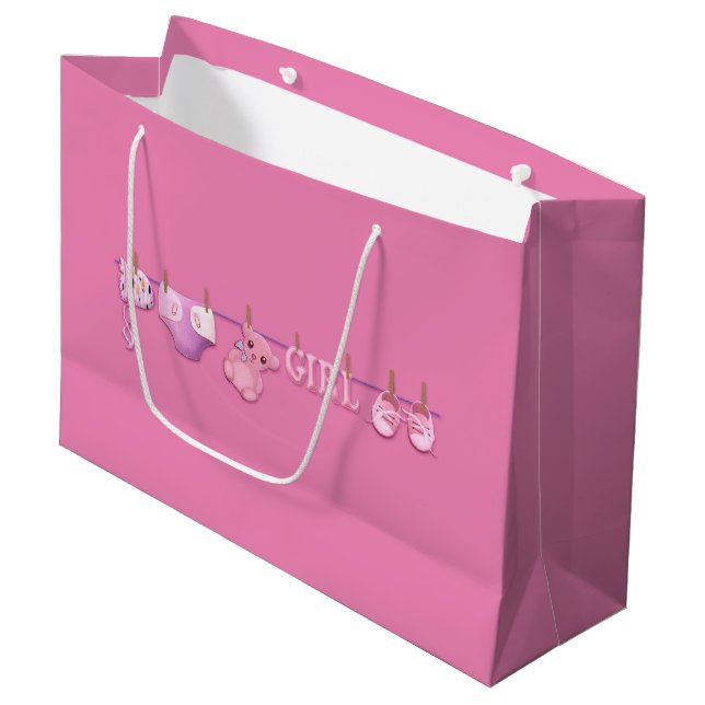 Girl gift bag (Front Angled)
