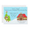 Girl Gingerbread House Birthday Invitation