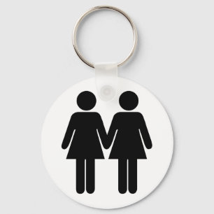 Girl + Girl Keychain