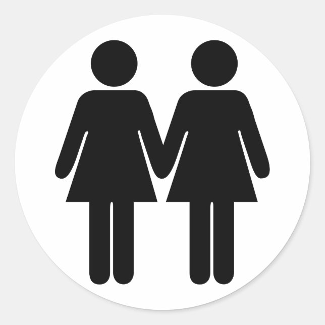 Girl + Girl Sticker (Front)