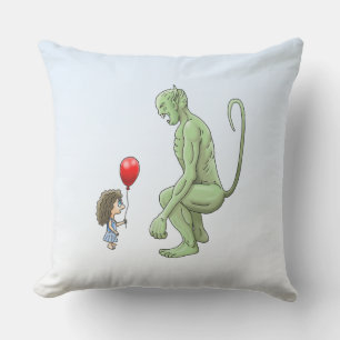 Girl & Goblin Cushion