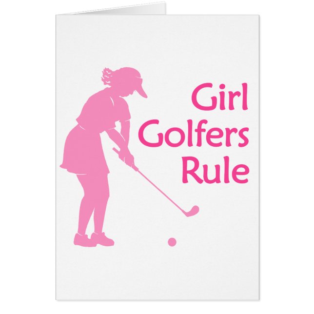 Girl Golfers Rule (Front)