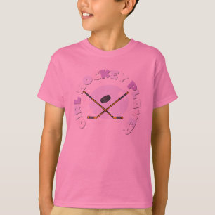 Girl Hockey Player Tshirts and Gifts