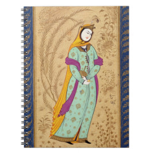 Girl holding a wine vessel and a pear, from the La Notebook