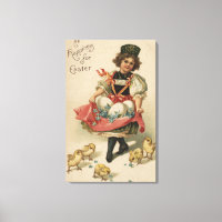 Girl Holding Eggs with Chicks