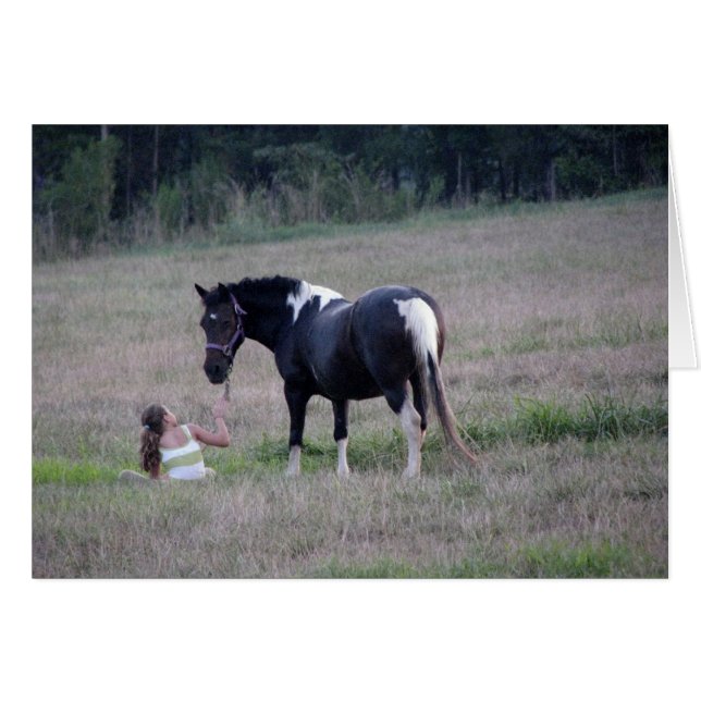 girl & horse (Front Horizontal)