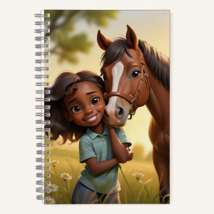 Girl & Horse Notebook