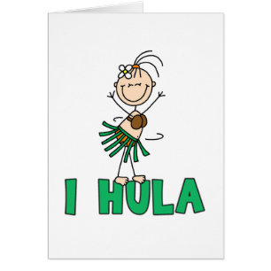 Girl I Hula Card