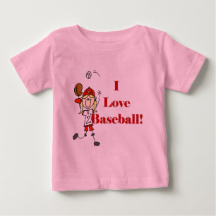 Girl I Love Baseball Tshirts and Gifts
