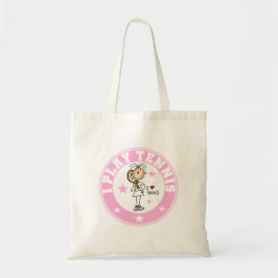 Girl I Play Tennis Tshirts and gifts Tote Bag