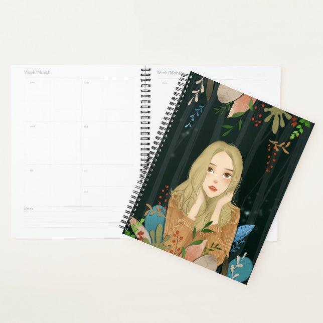 Girl Illustration Planner (Display)