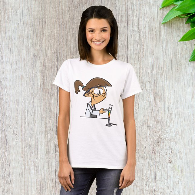 Girl In A Laboratory T-Shirt (Creator Uploaded)