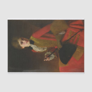 Girl in a Riding Habit by Gustave Jean Jacquet Tissue Paper
