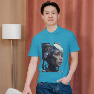 Girl in Arificial Intelligence T-Shirt