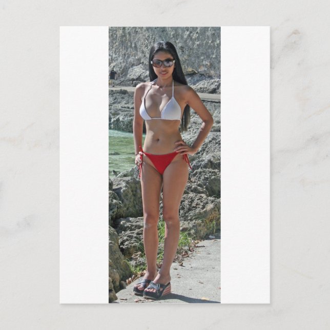 Girl in Boracay Postcard (Front)