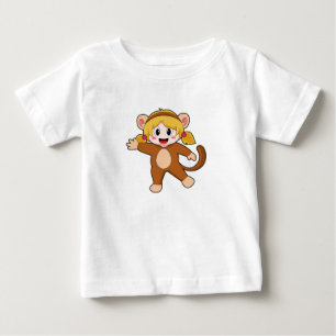 Girl in Costume as Monkey Baby T-Shirt