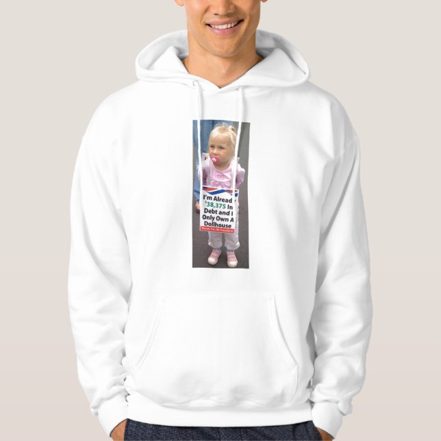 Girl In Debt Owns Only Doll House Hoodie (Front)