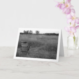 Girl in Deck Chair Card
