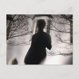 Girl in Garden Hebe the Cupbearer Goddess of Youth Postcard