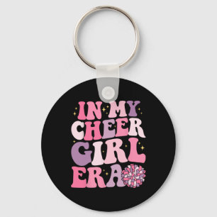 Girl In My Cheer Girl Era Cheerleader Cheerleading Key Ring