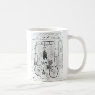 girl in Paris Coffee Mug