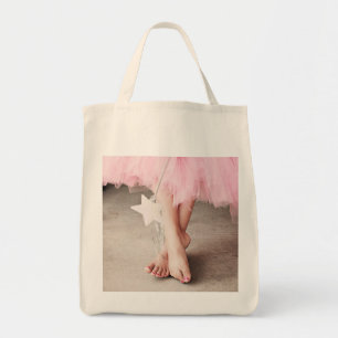 Girl in Pink Tutu Tote Bag