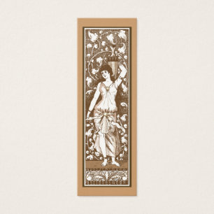 Girl in robe with urn