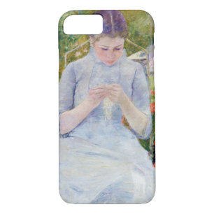 Girl in the Garden, Mary Cassatt iPhone 8/7 Case
