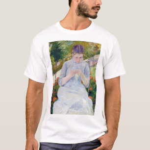 Girl in the Garden, Mary Cassatt T-Shirt