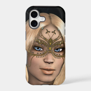 Girl in the Golden Butterfly Mask