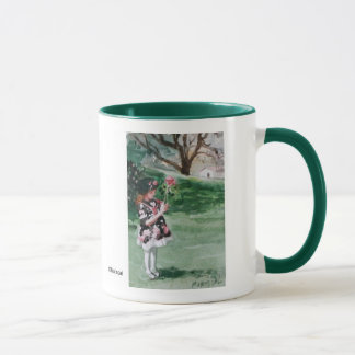 Girl in the park mug