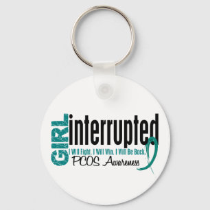 Girl Interrupted 1 PCOS Key Ring