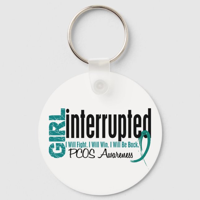 Girl Interrupted 1 PCOS Key Ring (Front)