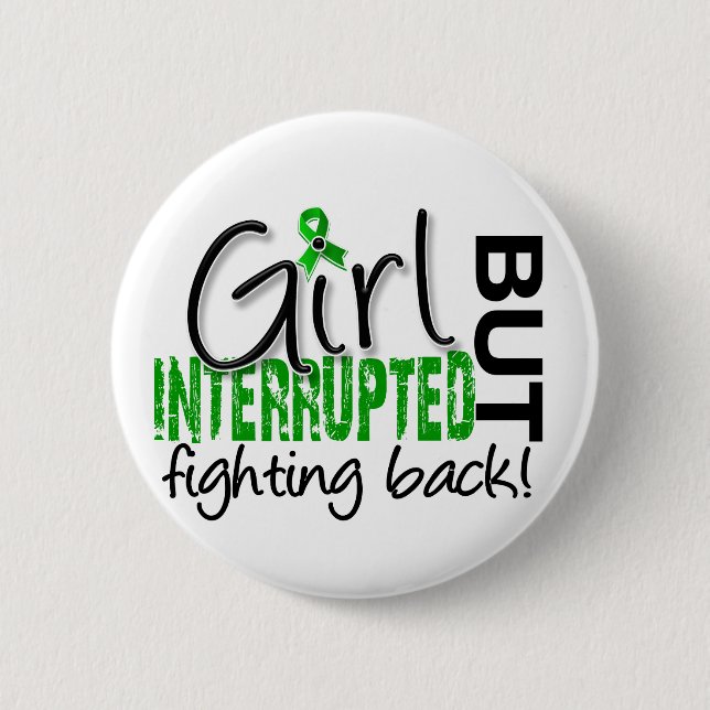 Girl Interrupted 2 Depression 6 Cm Round Badge (Front)