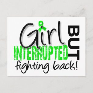 Girl Interrupted 2 Lyme Disease Postcard