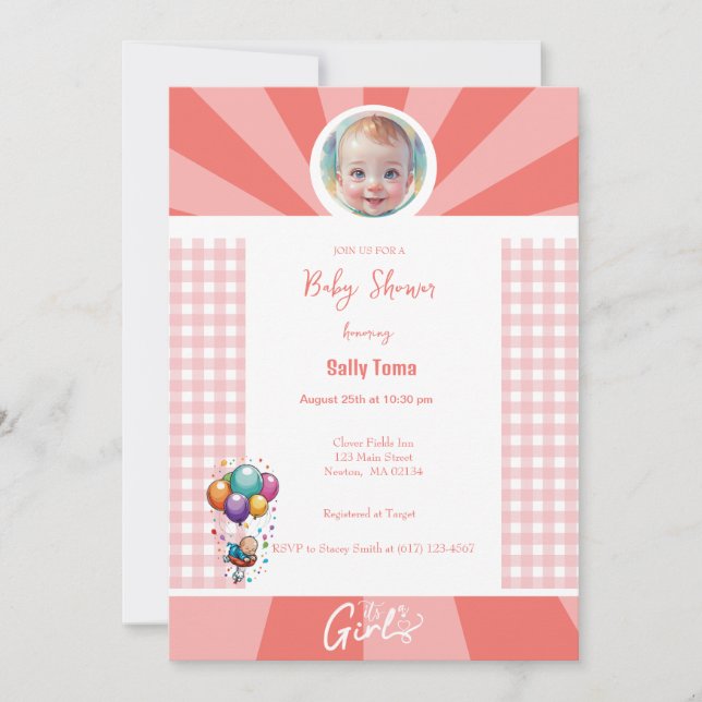 girl invitation (Front)