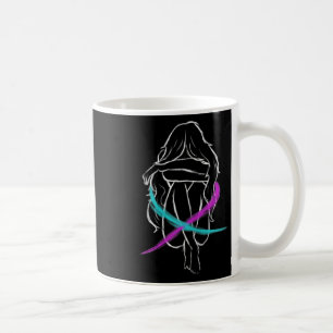 Girl Is Crying Introvert Suicide Prevention Awaren Coffee Mug