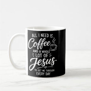 Girl Jesus Coffee Believer Women Christian Faith Mug