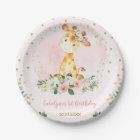 Girl Jungle Baby Shower Wild Animals Birthday