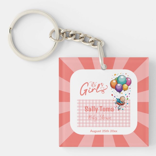 girl key ring (Front)