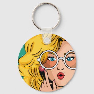 Girl Key Ring