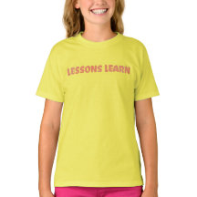 Girl/Kids Energy Flow Lessons Learn T Shirt 
