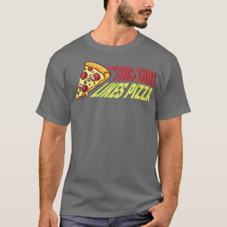 Girl Likes Pizza Hobby Pizza Chef Premium  T-Shirt