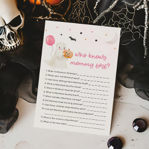 Girl Little Boo Who knows Mummy Best Game