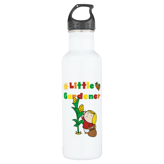 Girl Little Gardener 710 Ml Water Bottle (Front)
