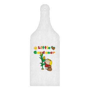Girl Little Gardener Cutting Board