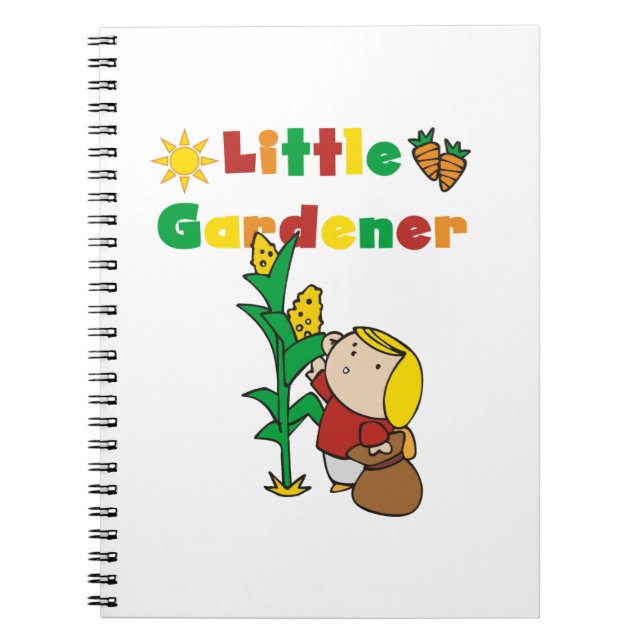 Girl Little Gardener Notebook (Front)