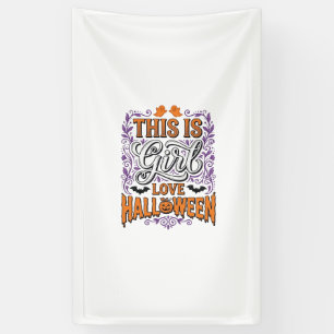 Girl Love Halloween Vintage Cute Spooky Shirt Desi Banner